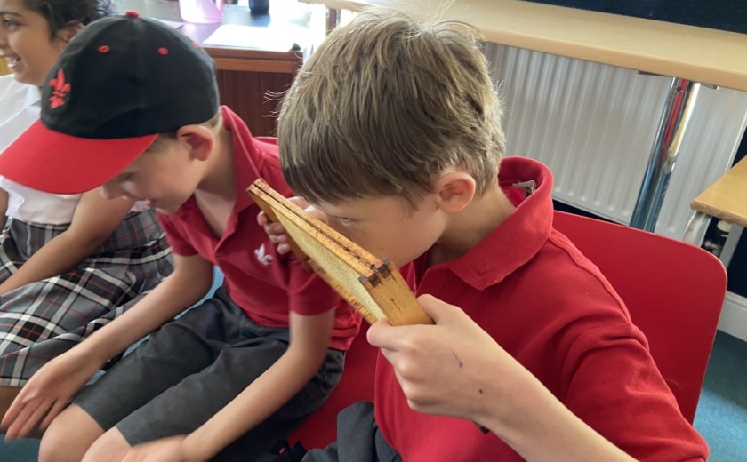 beekeeper visit to the school