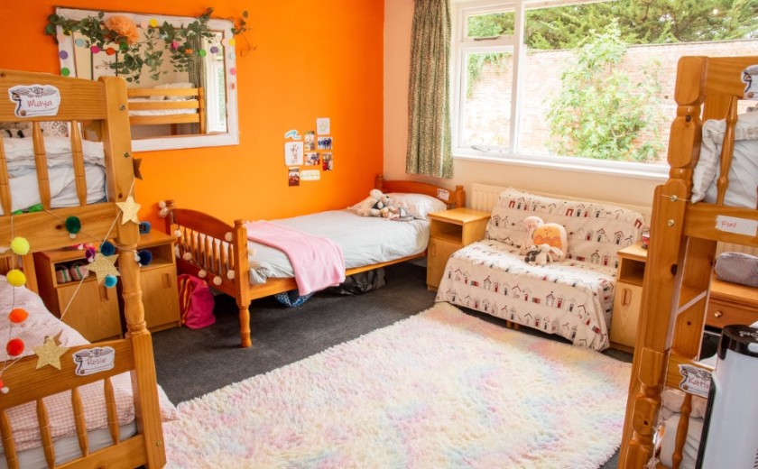 Middle Lodge bedroom